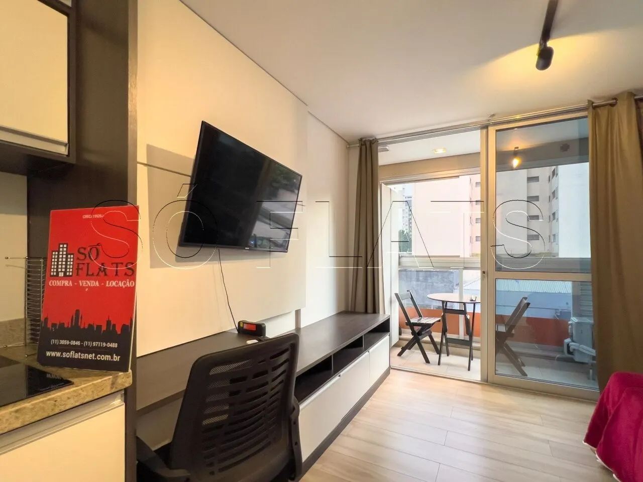 Studio Universo Augusta, apto com 22m² e 1 dorm para locação na Rua Augusta, totalmente eq - Foto 2