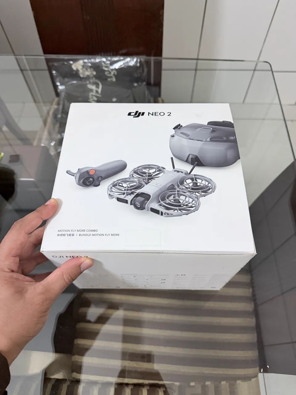 DRONE DJI NEO 2 FPV COMBO - IMPECÁVEL 