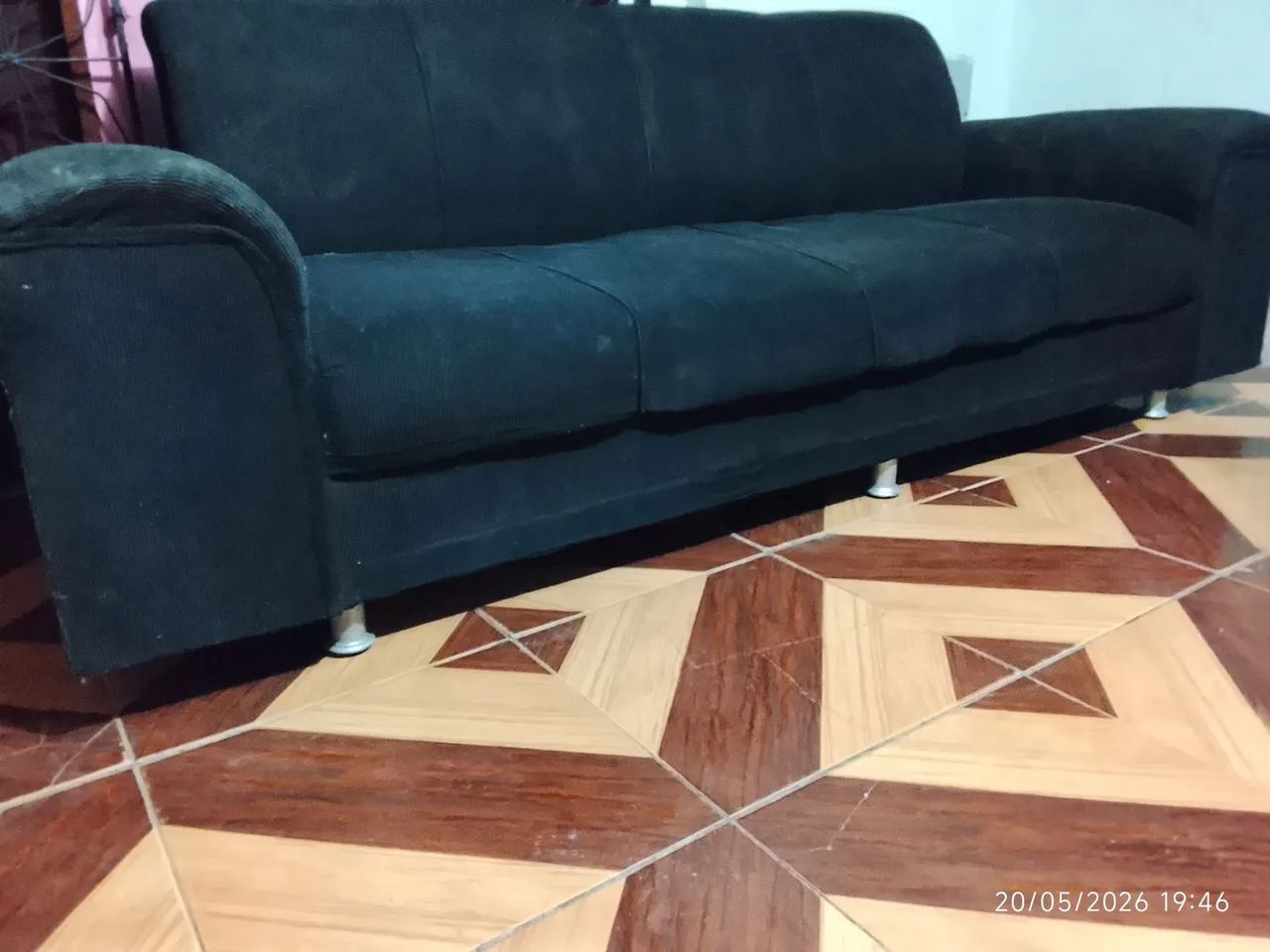 Large 4-Seat Navy Blue Sofa467353972224174081