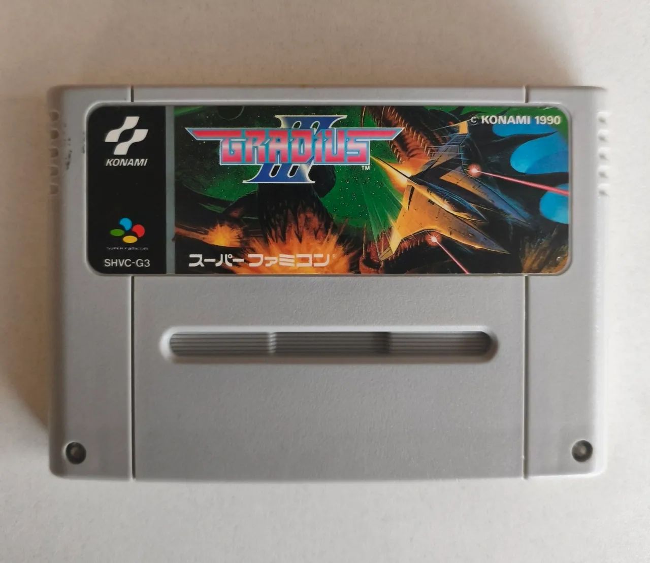 Jogo Gradius lll original Super Famicom 