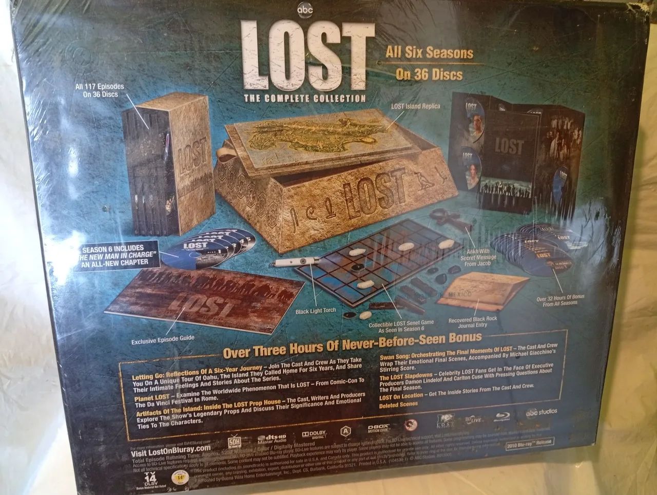 Gift set Blu-ray lost the complete collection lacrado - Foto 3