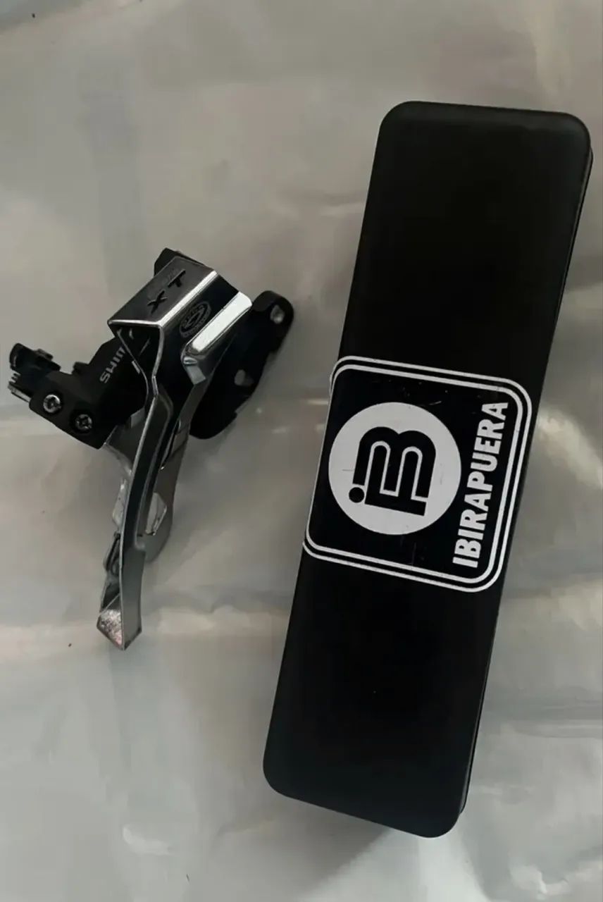 CÂMBIO DIANTEIRO SHIMANO XT M771 LINDO IMPECÁVEL  - Foto 2