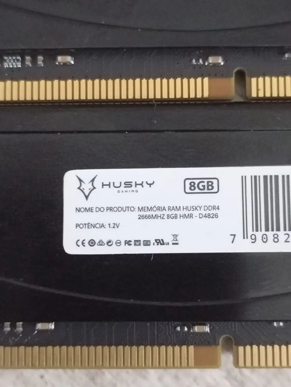 2x8=16gb ddr4 2666 com dissipador preto - Memória RAM - Cidade