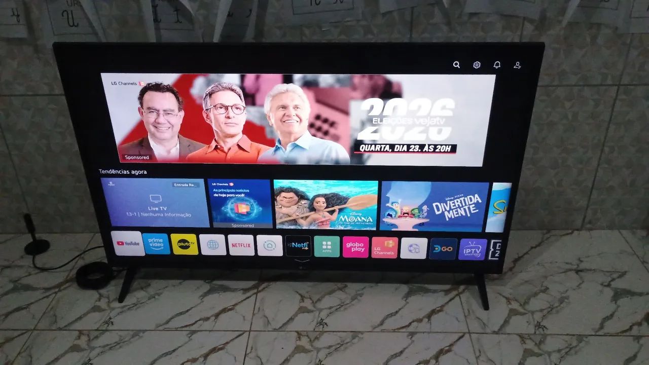 Tv LG 50 polegadas smart 4k Alexa comando de voz Bluetooth Xbox jogos completa 