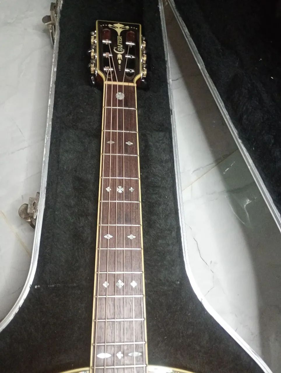 Violão Crafter  Parlor Ta 050M Elétrico . - Foto 4