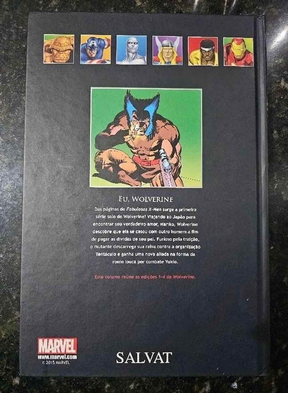 Eu, Wolverine Salvat Capa Preta - Foto 2