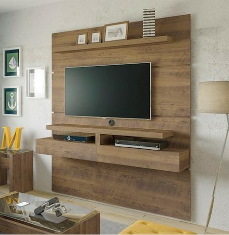 Painel para TV Oxford Artely Cor Pinho Artely
