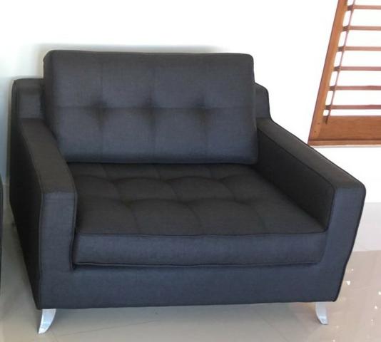 Poltrona Herval Cross MH 4027, Preto