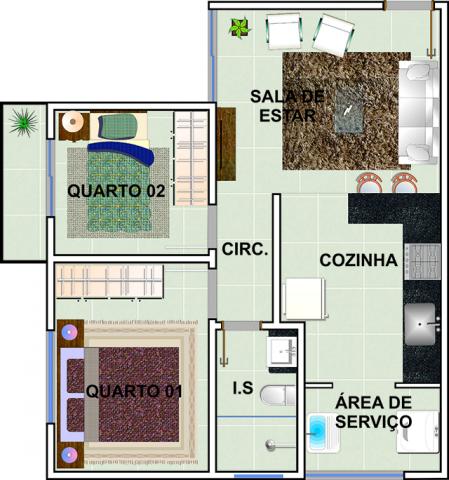 Apartamento à venda com 2 dormitórios em Jardim candelaria, Divinopolis cod:11443 - Foto 13