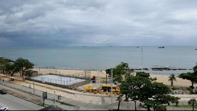 Lindo flat mobiliado na beira mar - Foto 15