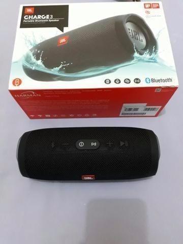 Caixa de Som JBL Charge 3 com Bluetooth/USB - Wirel- Bivolt - Bateria de 6.000 Mah - Foto 2