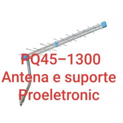 Antena Digital Pq45-1300 Proeletronic 38 Elementos 16DB