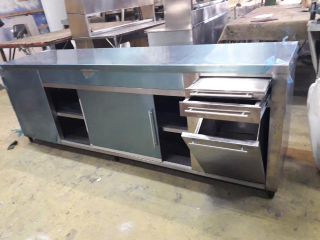 Gabinete a seco industrial em aço inox sob medida - Foto 5