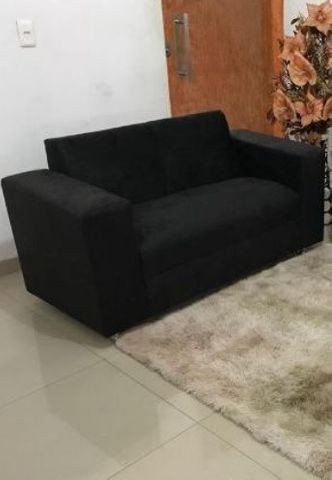 Sofá 2 Lugares Suede Novo Promoção - Foto 3