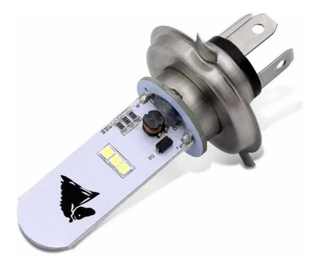 Lâmpada Led Farol H4 Moto Xre 300 Falcon Titan 125 150 160 - Foto 3