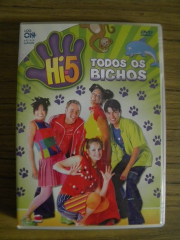 Dvd Hi-5 Todos os Bichos Original (Impecável).