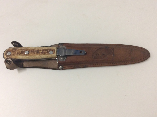 Faca Tramontina antiga pesca