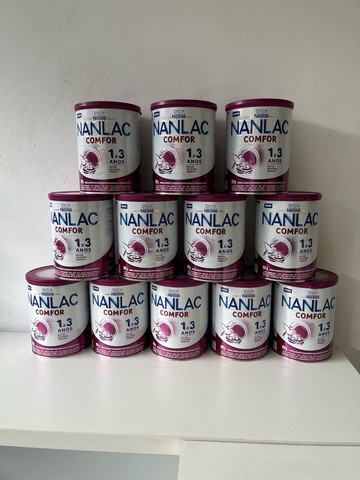 12 latas de Nanlac R$450.00