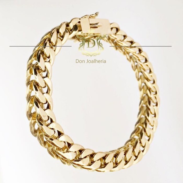 Pulseira em ouro 18k 15 gramas - Foto 5