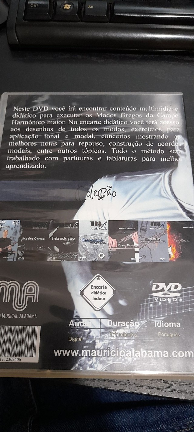 DVD - Modos Gregos - Mauricio Alabama - Original Usado - Foto 2