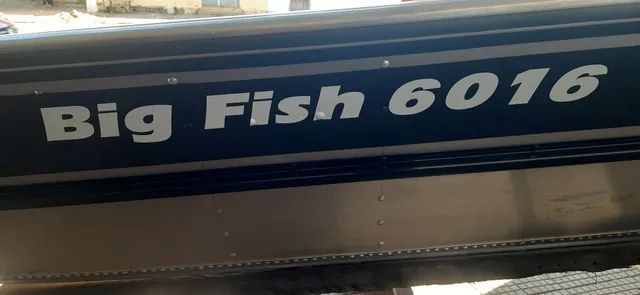 Barco big Fish 6016.   6 metro seme chata 