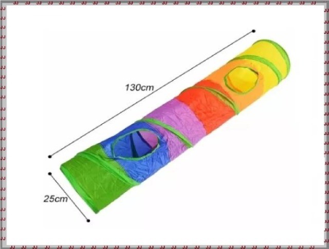 Túnel Labirinto Colorido Para Pets - Cães ou gatos - Foto 2