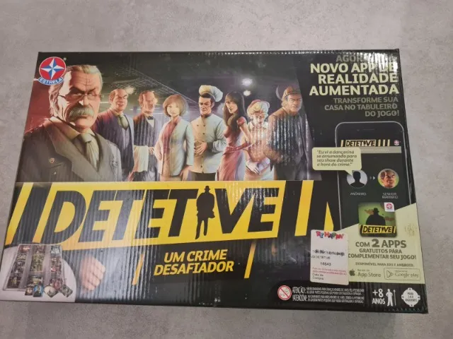 Jogo De Tabuleiro Detetive - Estrela - Um Crime Desafiador