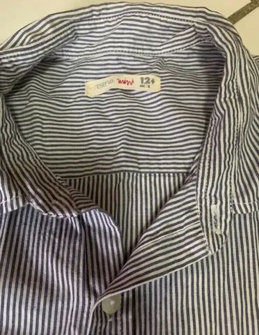 Camisa infantil, marca Reseva, tamanho 12+ - Foto 3