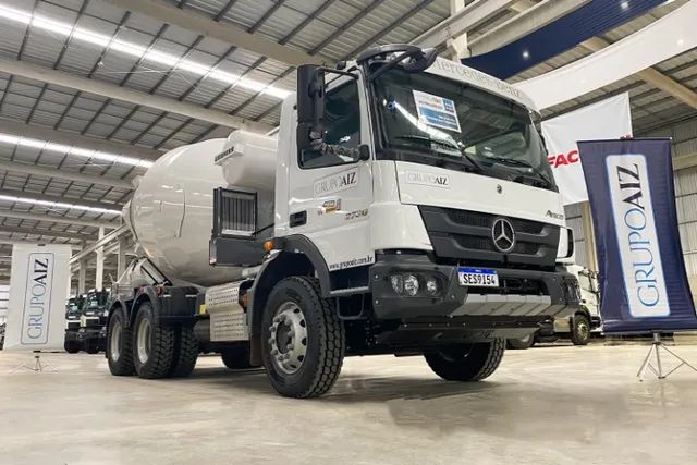 Caminhão Mercedes-Benz Atego 2730 6x4 Betoneira 8m Liebherr - Foto 10