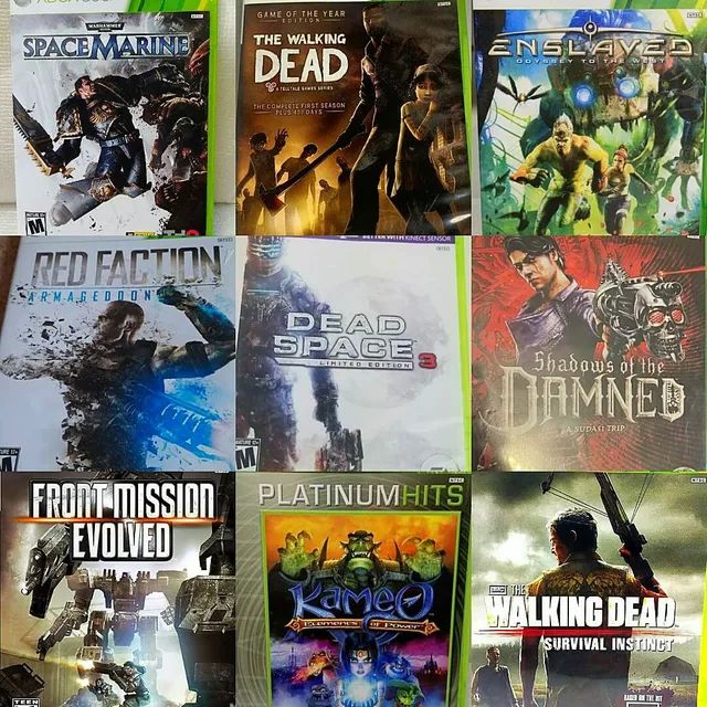 Jogos Xbox 360 ORIGINAIS, estado de novo!! - Videogames