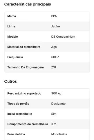 Motor Portão Eletrônico para Condomínio PPA - Foto 3