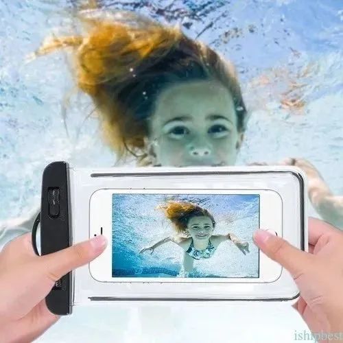 Capa bolsa à prova d'água impermeável para celular  - Foto 3