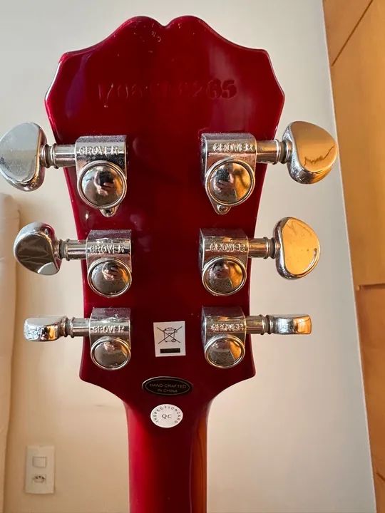 Guitarra Epiphone Les Paul Model Standar Pro Canhoto - Foto 4