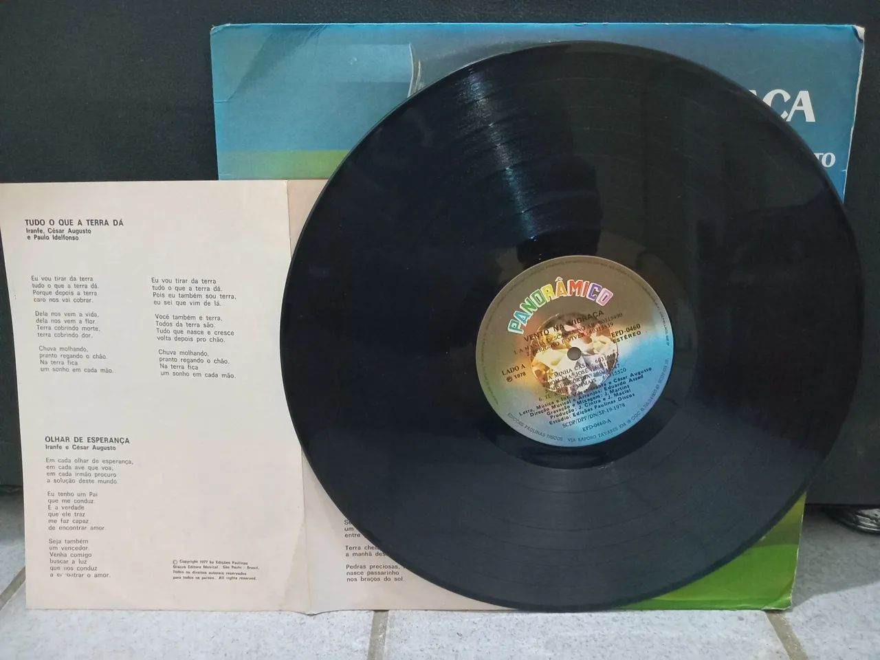 Lp Vento na Vidraça/Iranfe e César Augusto/Disco de Vinil/1978 - Foto 3