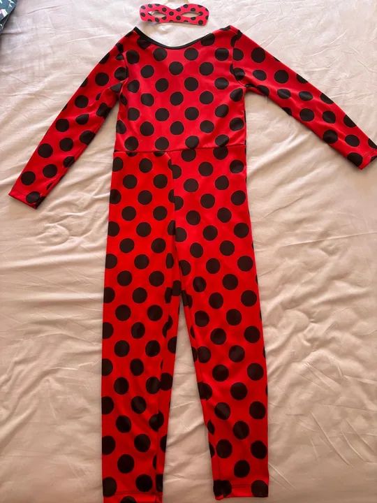 Fantasias Infantil Ladybug - Tamanho M - Foto 3