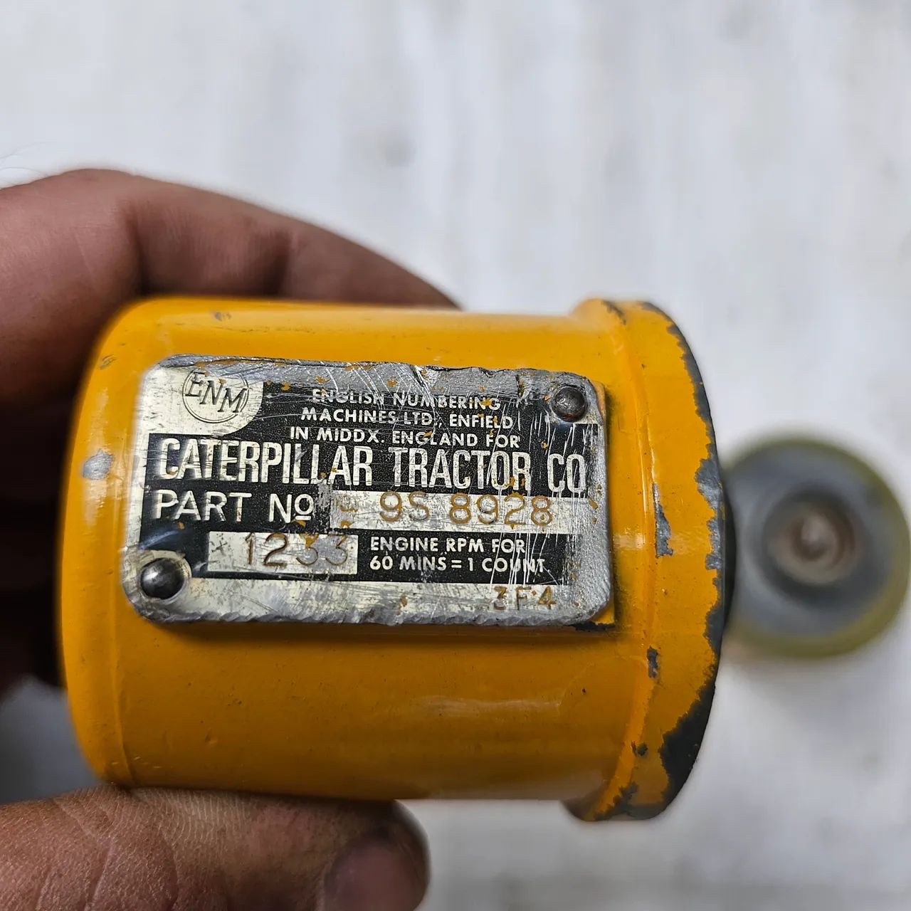 Trator esteira caterpillar D8H marcador contador novo original  9S8979 - Foto 5