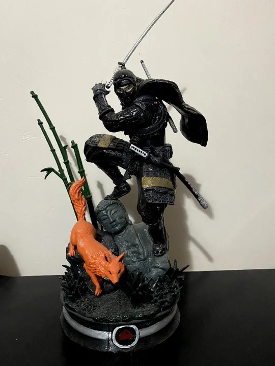 Estatua Ghost of Tsushima Action figure colecionável