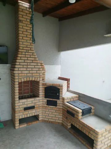 Churrasqueira tijolo a vista  - Foto 6