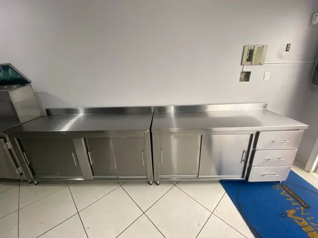 Gabinete industrial em aço inox sob medida  - Foto 3