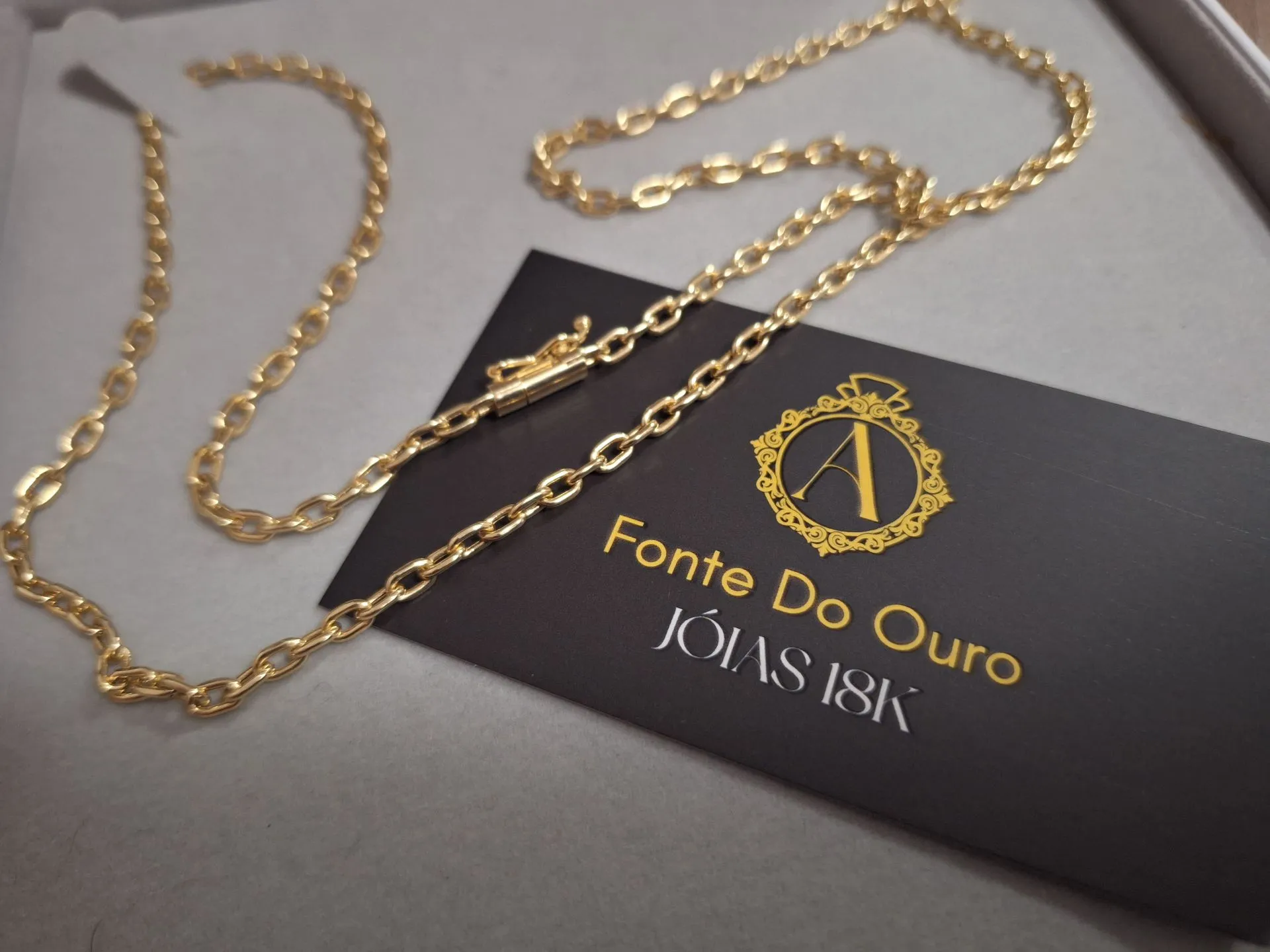 Corrente de ouro 18k