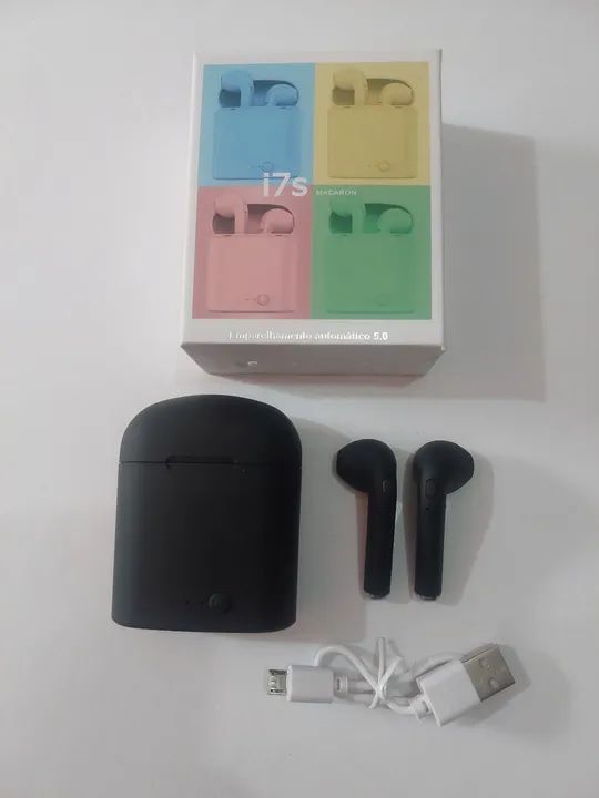 FONE DE OUVIDO BLUETOOTH PRETO