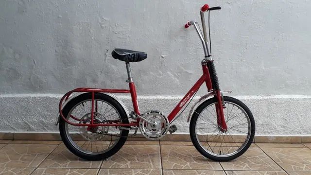 Bicicleta antiga Caloi Berlineta Role aro 20 1