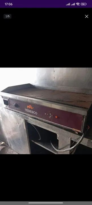 Chapa imensa Industrial Tedesco 110v - Foto 2