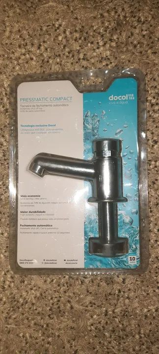Torneira Automática Pressmatic Compact - DOCOL Docol64640213992835122