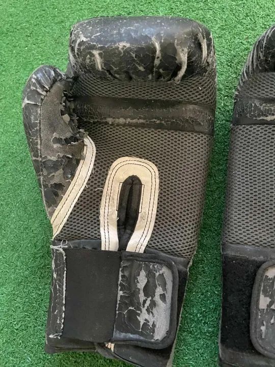  Luva de Boxe Everlast - preta  - Foto 5