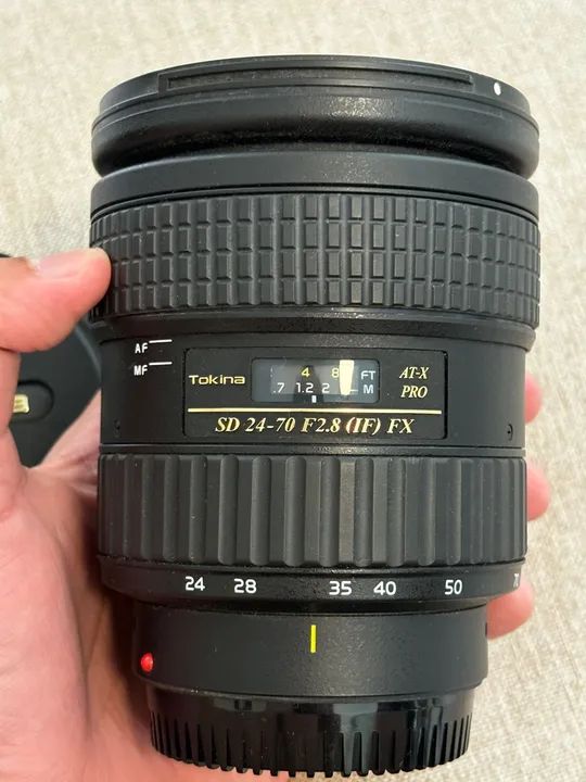 Lente TOKINA AT-X 24-70mm F2.8 PRO FX