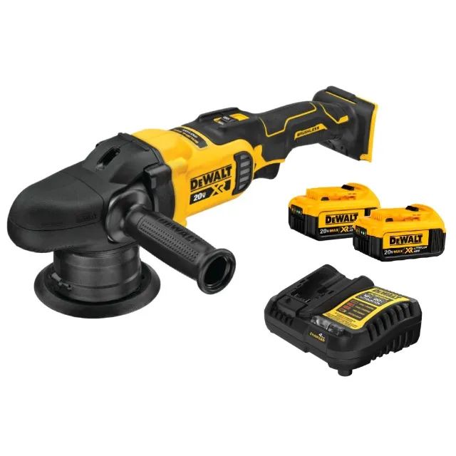 Lixadeira Politriz Roto Orbital 5" 20V Max* XR Brushless com 2 Baterias 4,0Ah DeWalt