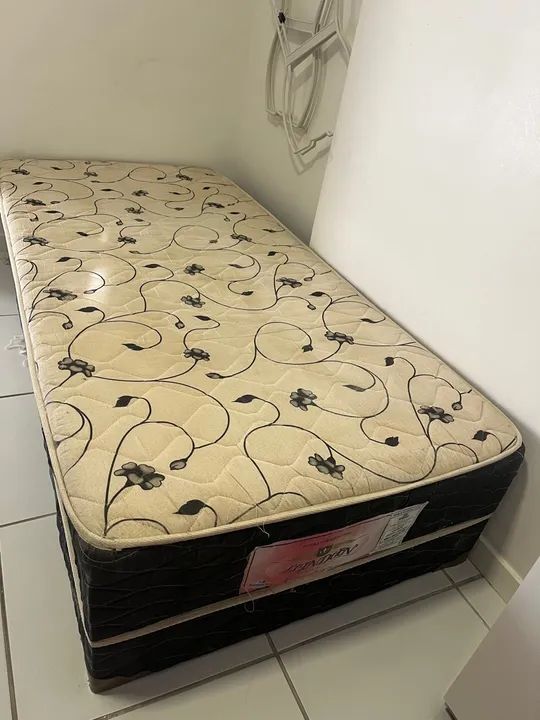 Cama Box solteiro usada - Foto 3
