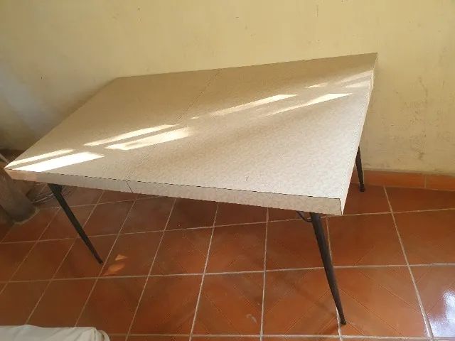 Mesa De Formica Madeira Maciça C/ Extensor, Envio Brasil - Foto 2