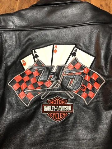 Jaqueta de Couro Original Harley Davidson  - Foto 4